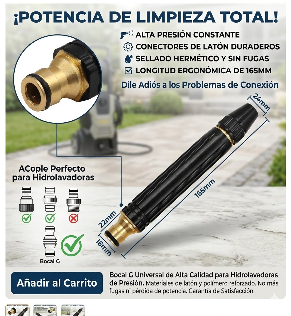 Boquilla G Para Hidro Lavadora