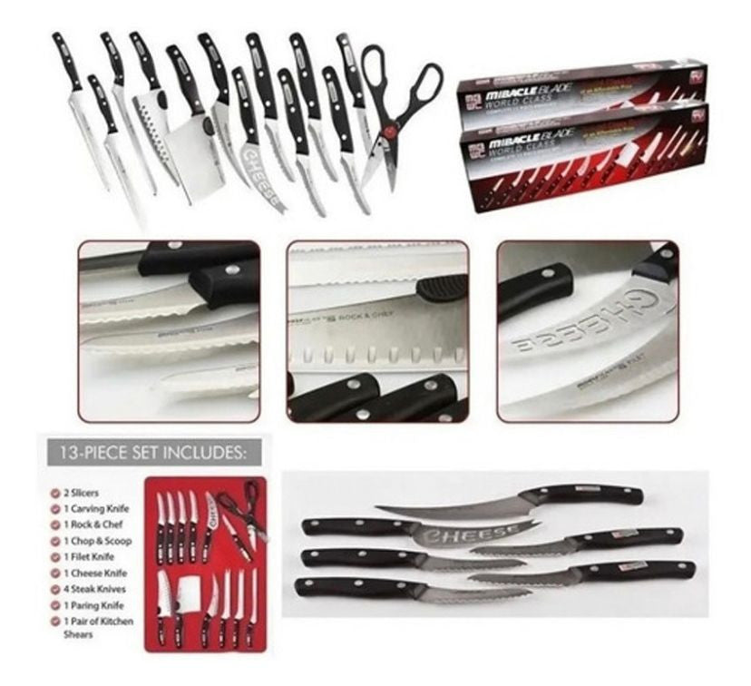 Set De Cuchillos x 13 piezas