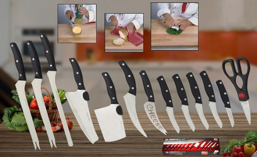 Set De Cuchillos x 13 piezas