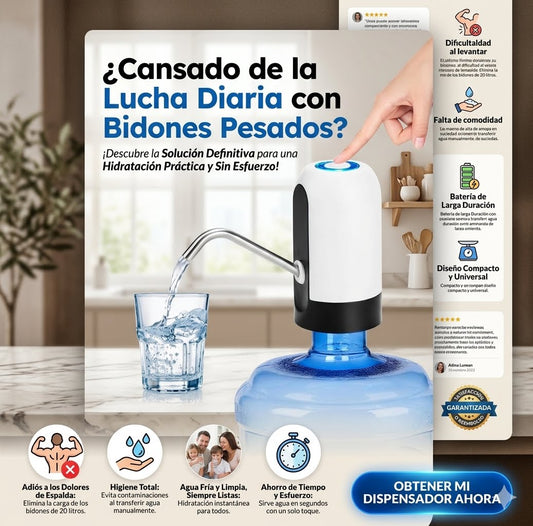 Dispensador Agua